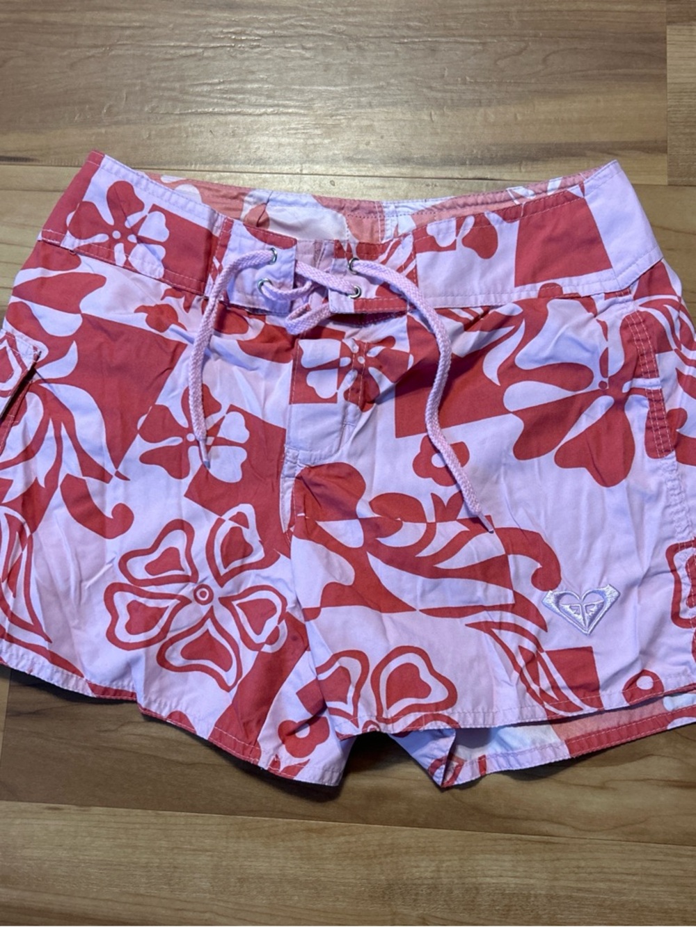 Roxy Pink & Coral Floral Boardshorts - Roxy